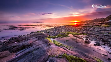 Donegal ireland sunset